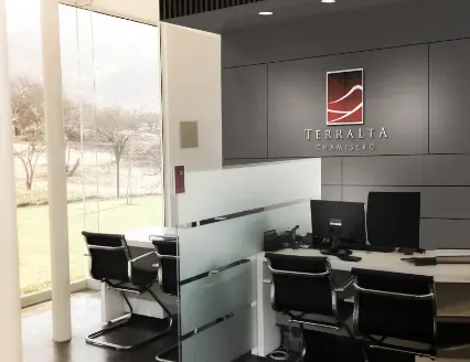 Sala de venta diseñada por Bemodular